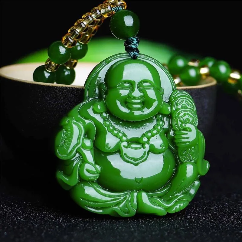 Cocktail Shaker Set - Collier pendentif bouddha Maitreya pour hommes