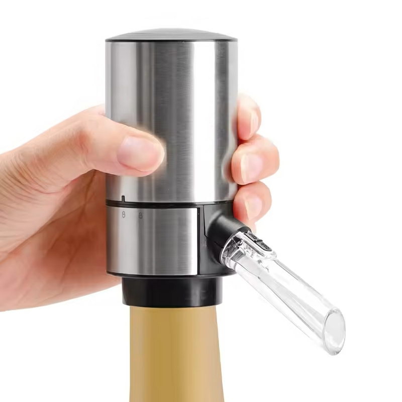 Wine Aerator Pour - Décanteur instantané intelligent rechargeable, dispositif de